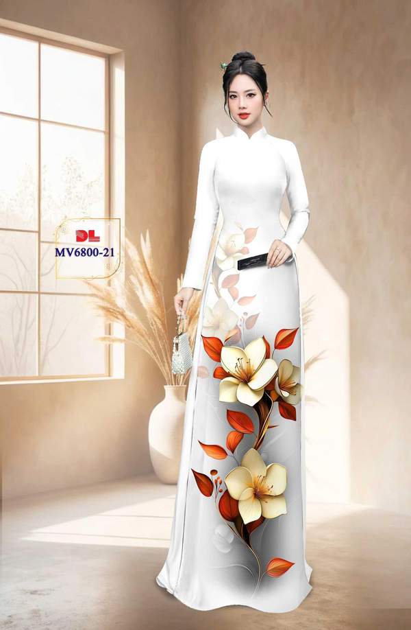 Vải Áo Dài Vai ao dai dep AD