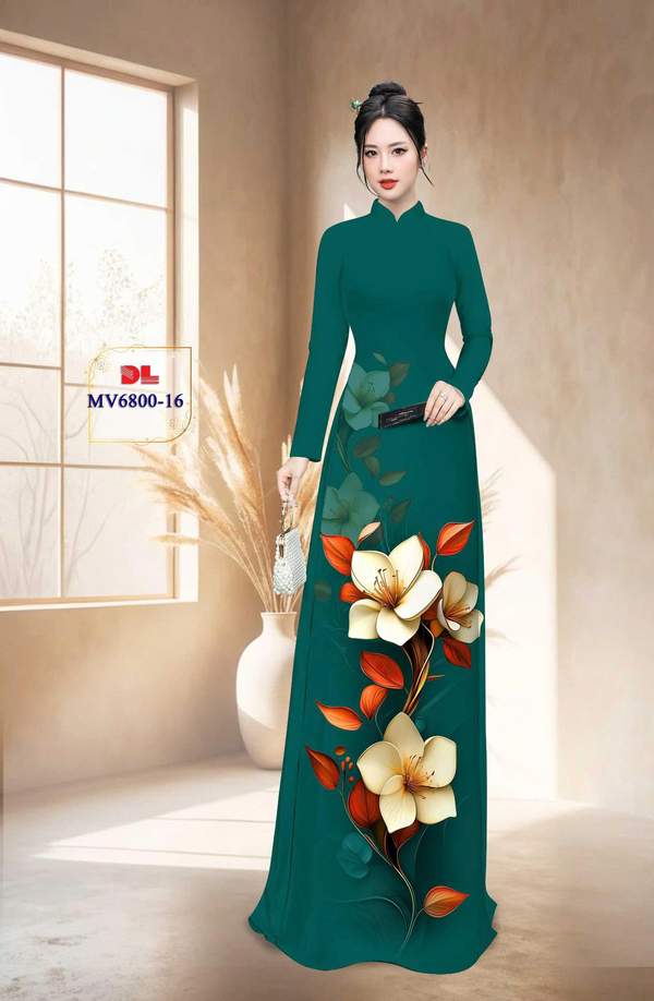 Vải Áo Dài Vai ao dai dep AD