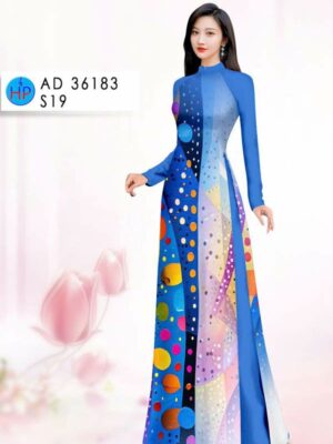 Vải Áo Dài Hoa Văn AD 36183