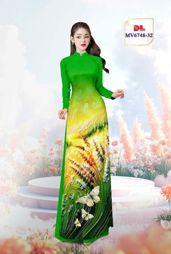 Vải Áo Dài Vai ao dai dep AD