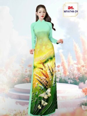 Vải Áo Dài Vai ao dai dep AD