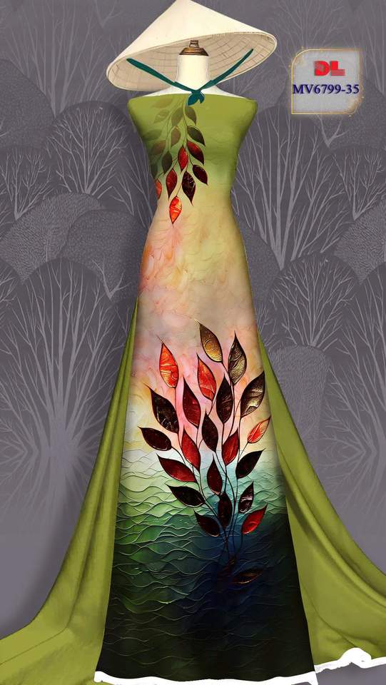 Vải Áo Dài Vai ao dai dep AD