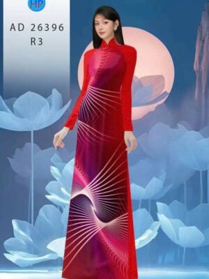 Vải Áo Dài Hoa Văn AD 26396