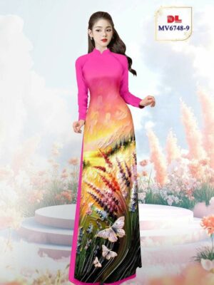 Vải Áo Dài Vai ao dai dep AD