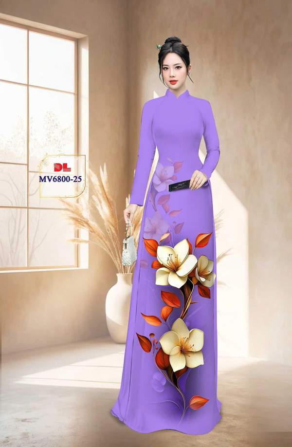 Vải Áo Dài Vai ao dai dep AD