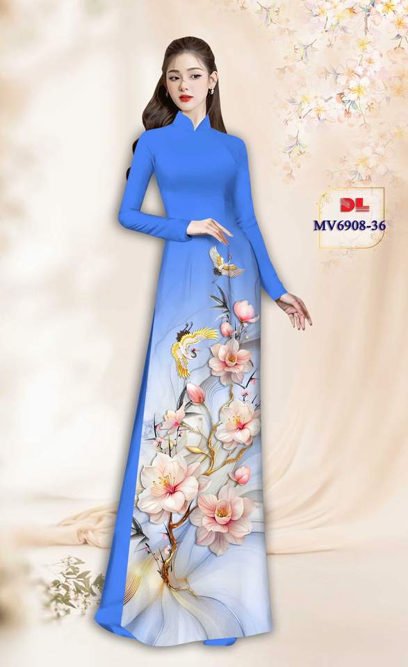 Vải Áo Dài Vai ao dai dep AD