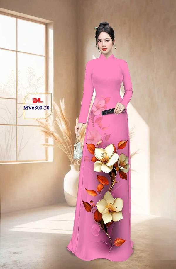 Vải Áo Dài Vai ao dai dep AD