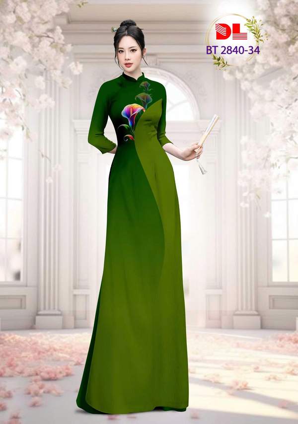 Vải Áo Dài Vai ao dai dep AD