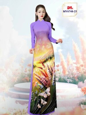 Vải Áo Dài Vai ao dai dep AD