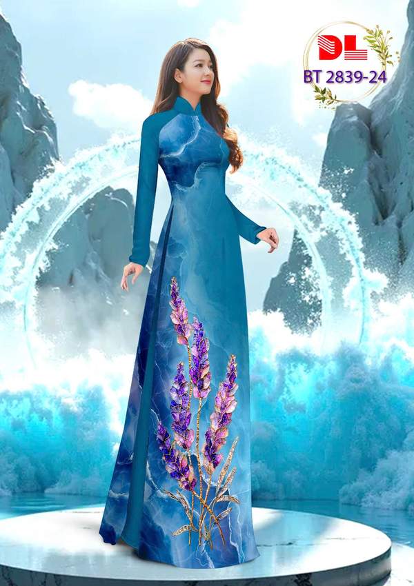 Vải Áo Dài Vai ao dai dep AD