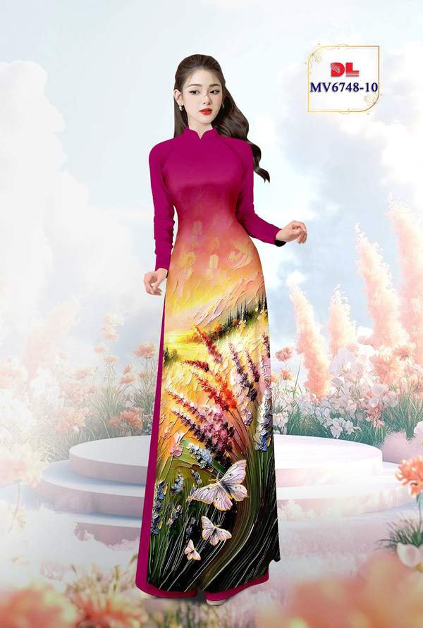 Vải Áo Dài Vai ao dai dep AD
