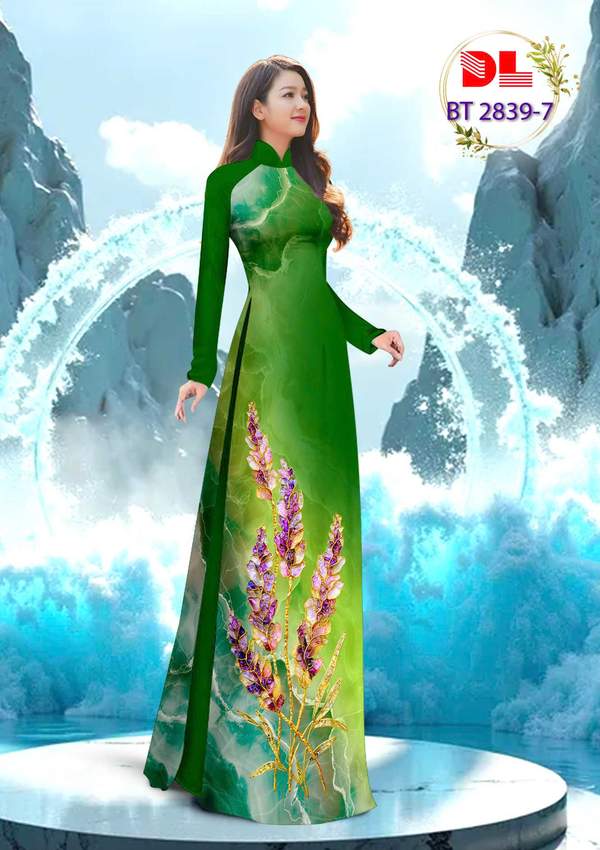 Vải Áo Dài Vai ao dai dep AD