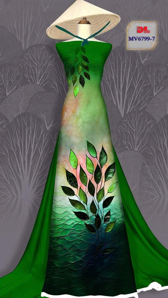 Vải Áo Dài Vai ao dai dep AD