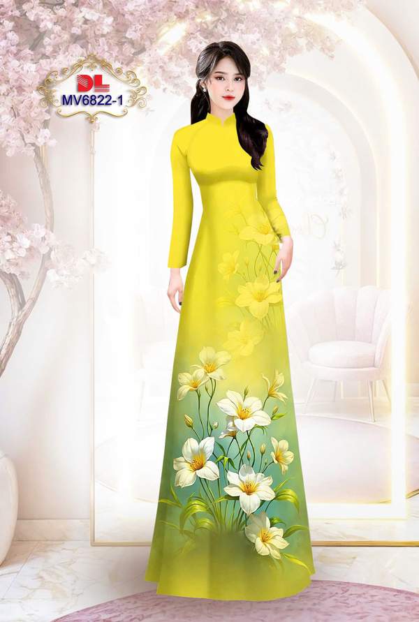 Vải Áo Dài Vai ao dai dep AD