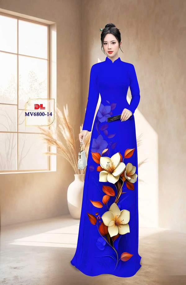 Vải Áo Dài Vai ao dai dep AD
