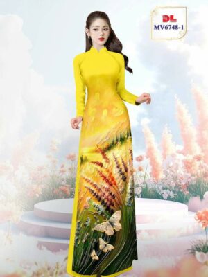 Vải Áo Dài Vai ao dai dep AD