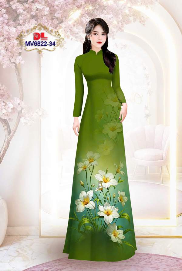 Vải Áo Dài Vai ao dai dep AD
