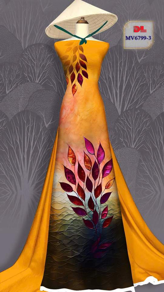 Vải Áo Dài Vai ao dai dep AD