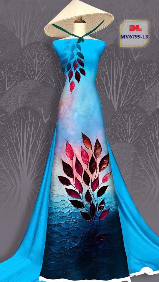 Vải Áo Dài Vai ao dai dep AD