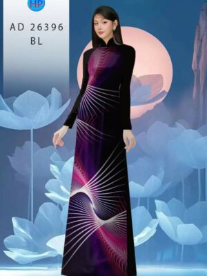 Vải Áo Dài Hoa Văn AD 26396