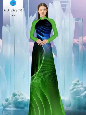 Vải Áo Dài Hoa Văn AD 26370