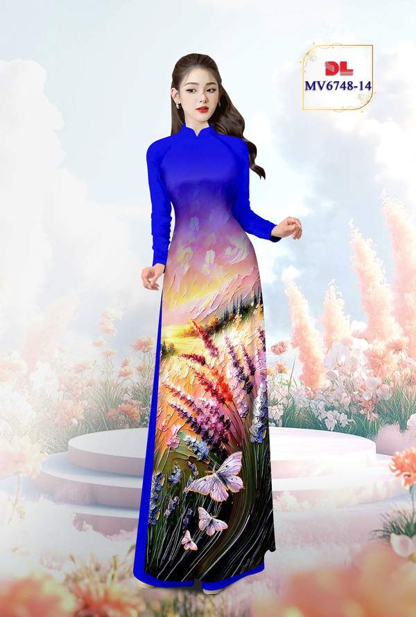 Vải Áo Dài Vai ao dai dep AD