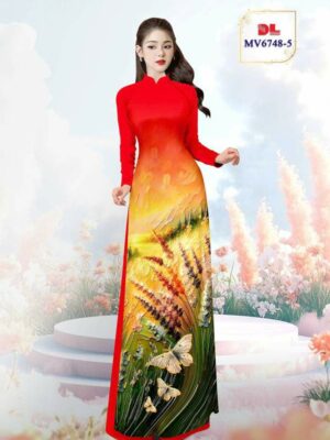 Vải Áo Dài Vai ao dai dep AD