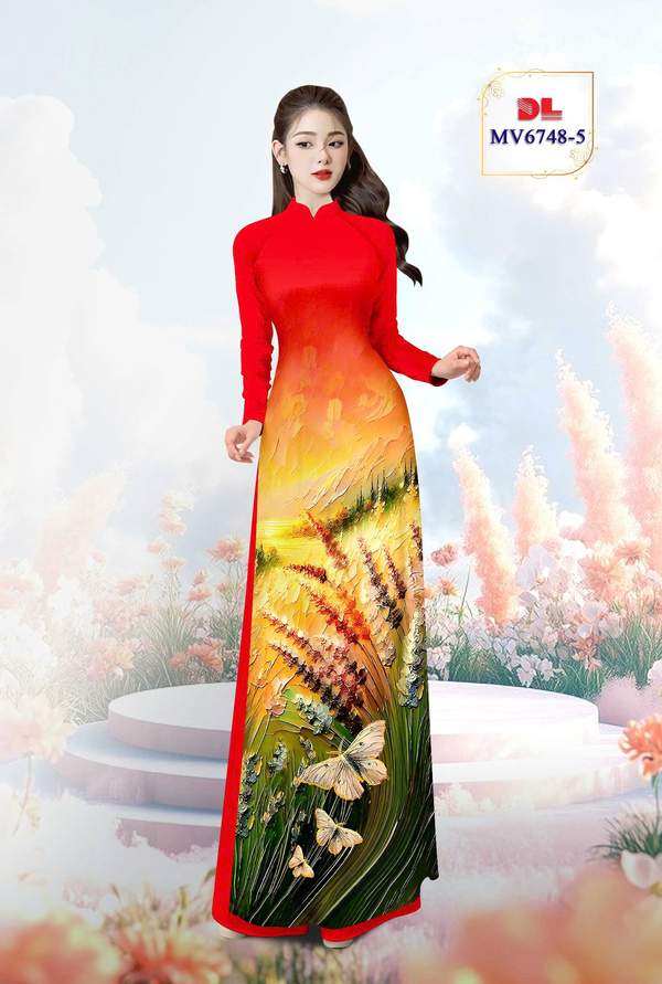Vải Áo Dài Vai ao dai dep AD