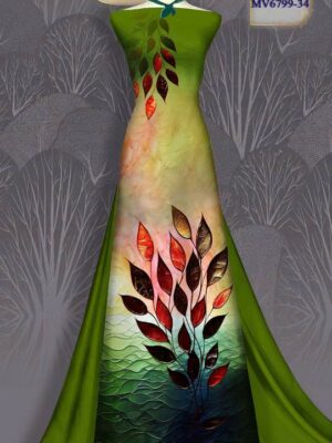 Vải Áo Dài Vai ao dai dep AD