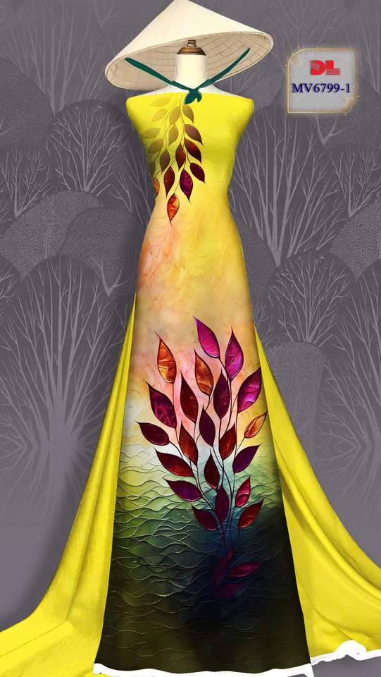 Vải Áo Dài Vai ao dai dep AD