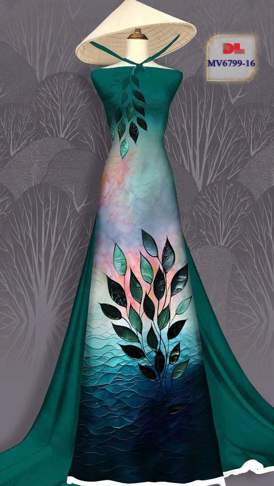 Vải Áo Dài Vai ao dai dep AD