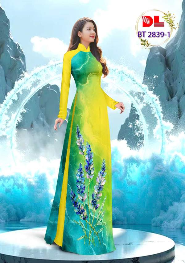 Vải Áo Dài Vai ao dai dep AD
