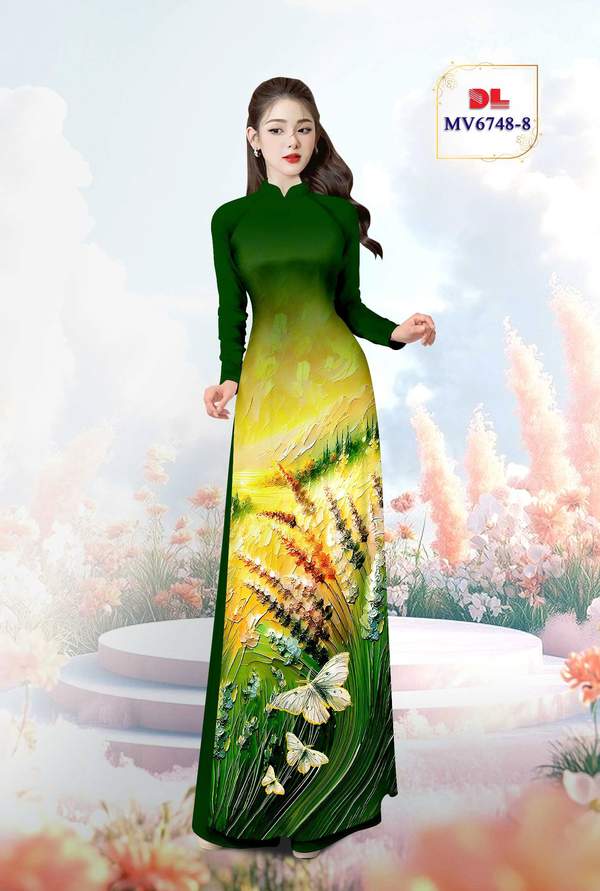 Vải Áo Dài Vai ao dai dep AD