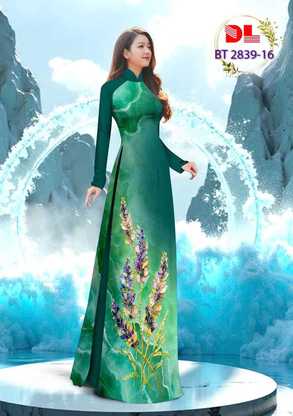 Vải Áo Dài Vai ao dai dep AD