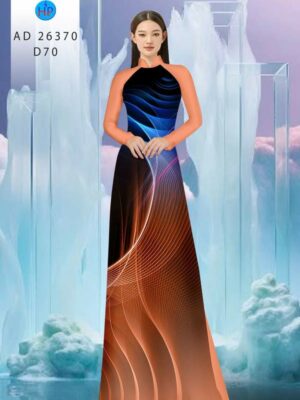 Vải Áo Dài Hoa Văn AD 26370