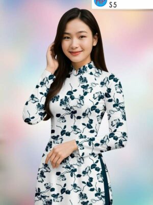 Vải Áo Dài Hoa Đều AD 36289