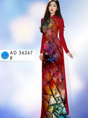 Vải Áo Dài Hoa Văn AD 36267