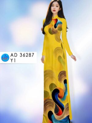 Vải Áo Dài Hoa Văn AD 36287