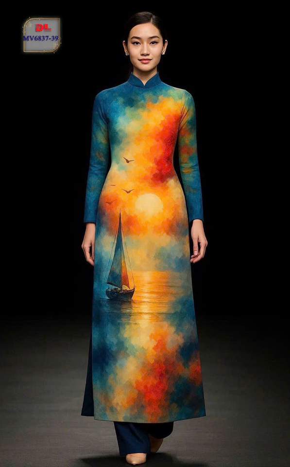 Vải Áo Dài Vai ao dai dep AD