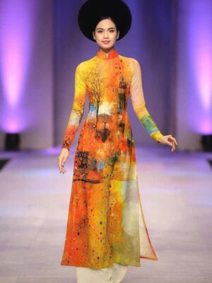 Vải Áo Dài Vai ao dai dep AD