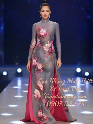 Vải Áo Dài Vai ao dai dep AD
