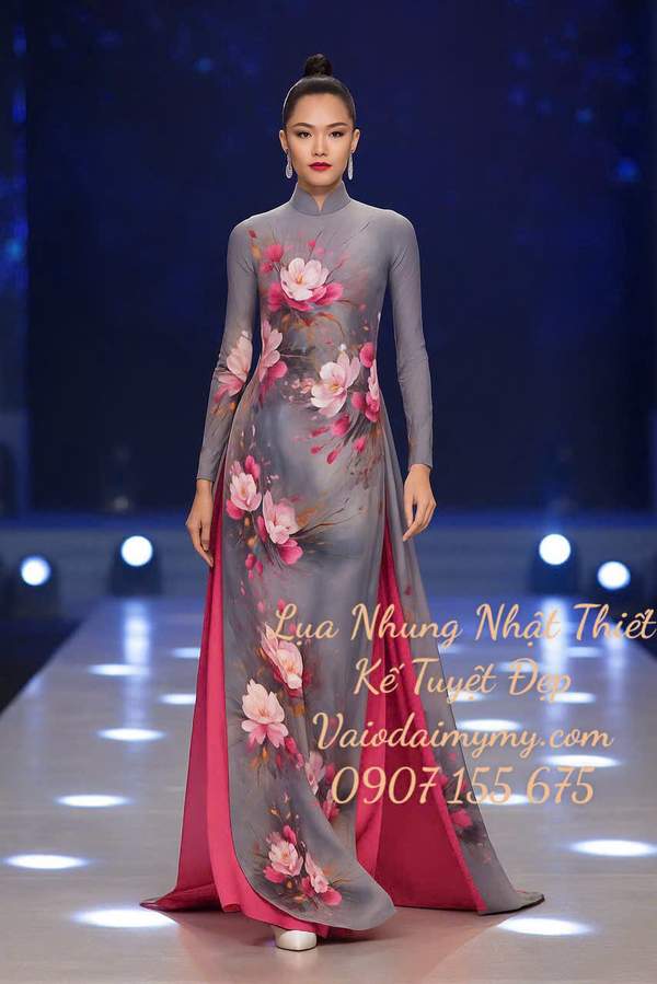 Vải Áo Dài Vai ao dai dep AD