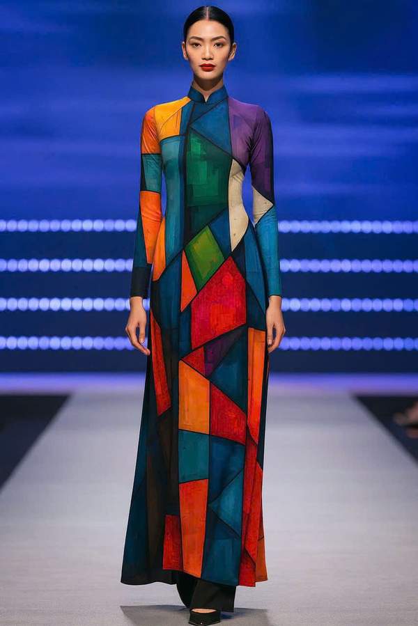 Vải Áo Dài Vai ao dai dep AD