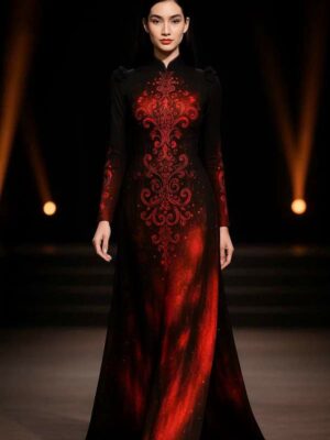 Vải Áo Dài Vai ao dai dep AD