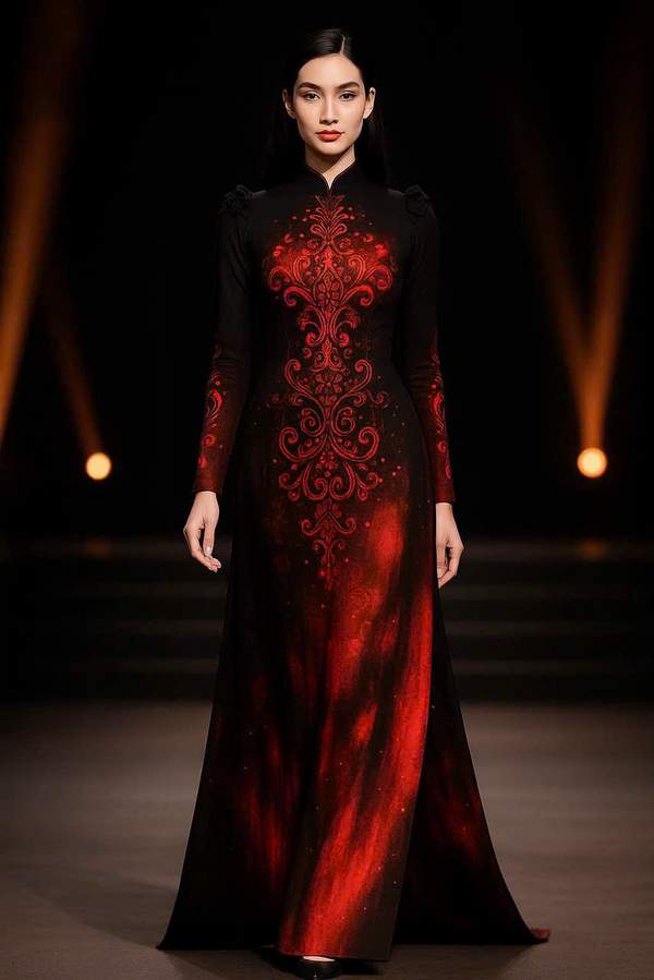 Vải Áo Dài Vai ao dai dep AD