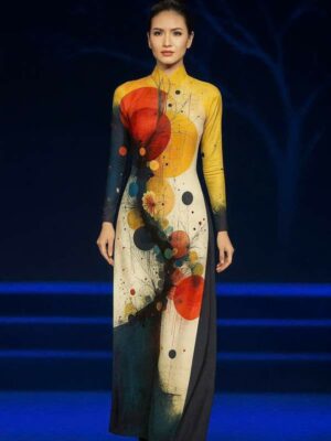 Vải Áo Dài Vai ao dai dep AD