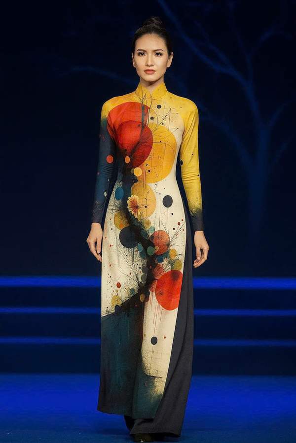 Vải Áo Dài Vai ao dai dep AD