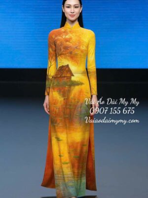 Vải Áo Dài Vai ao dai dep AD