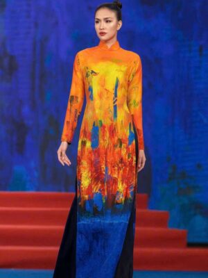 Vải Áo Dài Vai ao dai dep AD