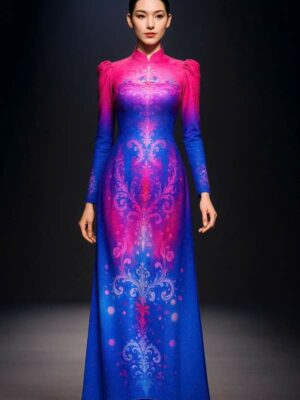 Vải Áo Dài Vai ao dai dep AD